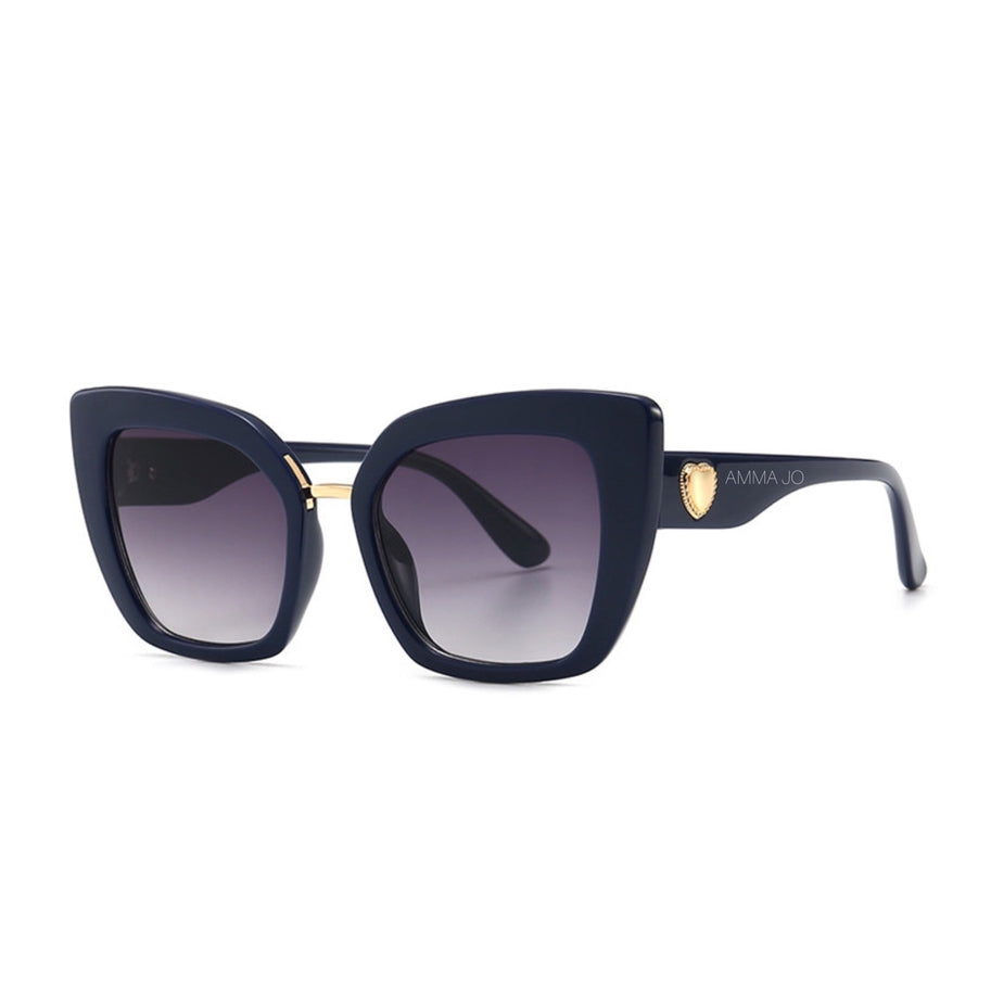 AMMA JO Navy Girl Sunglasses